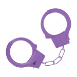Ouch By Shots Classic Metal Handcuffs - Violetinė