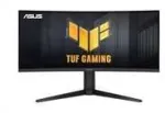 Monitorius ASUS LCD 34" VG34VQL3A 3440x1440 GAMING 180Hz 400cd 1ms LED-VA 2xHDMI DP repro PIVOT - HDMI ir DP kabelis
