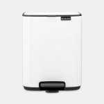 &Scaron;iuk&scaron;liadėžė Brabantia Brabantia Bo Pedal Bin 4L - Baltas