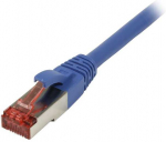 Synergy21 Patchkabel RJ45, CAT6 250Mhz, 0,15m blau, S-STP(S/FTP), TPE/LSZH(Superflex), ,