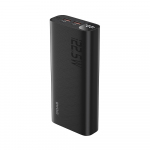 BWOO Power bank 22,5W, 20000 mAh su wyświetlaczem LCD, juoda