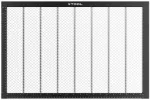xTool &scaron;ilkografijos rėmelis 29.2 x 40.6 cm (11.5' x 16')