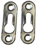 Spintelių pakabinimo plok&scaron;telė, 30 x 15 x 3 mm, maža, 2 vnt.