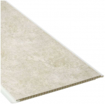 PVC dailylentė CEZAR 318, matinė, &scaron;viesaus granito sp., 2700 x 250 x 9 mm