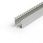 3m LED juostos profilio SMART10 12x12, anoduotas aliuminis.