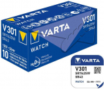Varta 301 sidabro oksido laikrodžių baterijos 1.55V, 10 vnt.
