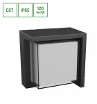 Sieninis &scaron;viestuvas Spectrum Sieninis lauko &scaron;viestuvas 10W. LED. CCT. 1200lm. IP65
