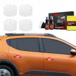 GrizzGlass Apsauginė plėvelė po rankenomis GrizzGlass BodyShield, skirta Dacia Sandero (2020-2025) [4w1]