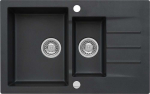 Plautuvė KERNAU KGS A 6079 1,5B1D Juodas METALLIC