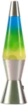 iTotal - Spaceship LED Lava Lamp with Chrome Base - Geltona/Mėlyna (XL3322)