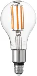23W LED lemputė, skaidri, E27, 6500K