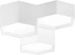 36W LED lubinis &scaron;viestuvas VORTEX, baltas, CCT