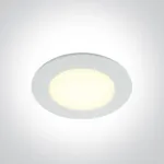 6W LED įleidžiamas vidaus/lauko &scaron;viestuvas, baltas, 2700/3000/4000K, dimeriuojamas, 10106P/W/V