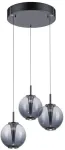 25W LED pakabinamas &scaron;viestuvas E-INFINITY, pilkos sp., 2200-5000K, dimeriuojamas, reguliuojamo auk&scaron;čio