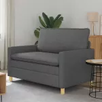 Sofa Tamsiai pilka 126 x 81 x 87,5 cm Audinys