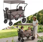 Sudedamas transportavimo vežimėlis inSPORTline StrollKidz vaikams vežti