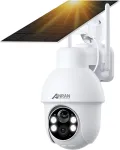 ANRAN lauko Wi-Fi stebėjimo kamera 5 MP, 360&deg; PTZ, saulės energija, Q3 Max
