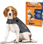 Thundershirt &scaron;unų nerimą mažinanti liemenė M, pilka, skalbiama, EUHGM-T01