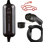 Įkroviklis Roline Mode EV Port. Įkroviklis (3,6 kW, 1 fazės) 3P ITA ki&scaron;tukas ir Type 2 jungtis, 5 m