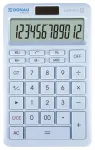 Skaičiuotuvas Donau Biurinis TECH, 12 skaitmenų ekranas, kvadratinės &scaron;aknies funkcija, GT, matmenys 166x104 mm, žydras (K-DT5134-21)