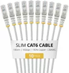 StarTech Tinklo kabelis pilkas 1 m Cat6 U/UTP (UTP) (N6PAT100CMGRS10PK)