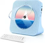 MAITE ne&scaron;iojamas CD grotuvas su Bluetooth 5.0, FM radiju ir USB, MTEU MT-CDPEU-SD-BSE