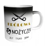Puodelis magic humor plaukų stilistui karalienės žirklės kirpėjui