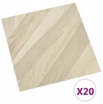 Lipnios vinilinės grindų lentos, 20 vnt., pvc, 1,8 m&sup2;