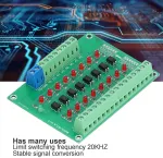 8 kanalų optinės izoliacijos modulis 24v į 5v optokopuotojo Plc signalo keitiklio plok&scaron;tė signalo izoliacijai