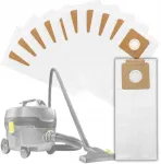 10x sustiprinti dulkių siurblio mai&scaron;eliai karcher t7/1 t8/1 t9/1 t10/1 rinkinys