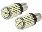 Py21w led lemputė 144 smd 3014 canbus bau15s galinga