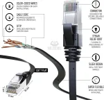 Mr Tronic Cat 7 Ethernet kabelis 10m, Sftp, Rj45, 10 Gbps, plok&scaron;čias