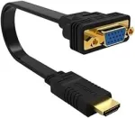Glowster Hdmi į Vga keitiklis su 1080p rai&scaron;ka ir garso palaikymu, idealiai tinkantis vaizdo įrenginiams prijungti prie Vga monitorių ar projektorių