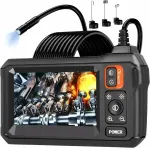 Inskam Inspekcinė kamera Duo endoskopas dvi kameros 5m 8led 2x Fullhd Lcd 5.5mm Pro