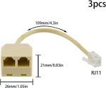 Prendeluz telekomunikacijų modulis Cat 5 8p8c 15 cm su Rj45 jungtimi, idealus duomenų tinklui ir interneto ry&scaron;iui