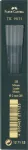 Faber-castell grafitiniai pie&scaron;tuko 2mm 2h pie&scaron;tukai (10 vnt.)