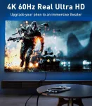Dreaazhi 20 Gbps 240 W Usb C - Usb C kabelis 1 m, Usb C 3.2 Gen2 x 2 duomenų kabelis, 4k @ 60 Hz vaizdo perdavimas, greito įkrovimo kabelis ne&scaron;iojamam kompiuteriui, mobiliajam telefonui, plan&scaron;etiniam kompiuteriui, Ssd, monitoriui ir t. t.