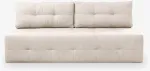Mebel Elite I&scaron;skleidžiama sofa-lova MORANA, 197 cm, kreminė