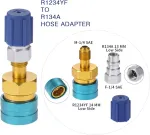 Adapteris R1234yf į R134a automobilių oro kondicionieriui