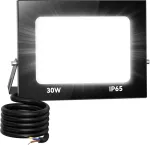 Zelvia 30 W led lauko prožektorius, 3000 lm itin ry&scaron;kus led prožektorius, 6000 K &scaron;altai baltas lauko prožektorius, ip65 vandeniui atsparus prožektorius sporto aik&scaron;telei, garažui, sodui, kiemui (1, 30 W &scaron;altai balta)