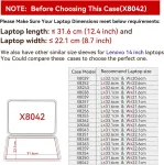 Smatree kietas eva apsauginis dėklas, suderinamas su 14 colių lenovo thinkpad e14 gen 5 ne&scaron;iojamojo kompiuterio krep&scaron;iu (x8042)