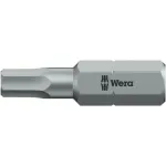 Atsuktuvo antgalis WERA 840/1 Z Hex-Plus BO 5/32' x 25 mm