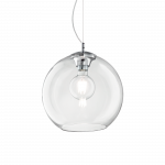 Pakabinamas &scaron;viestuvas Ideal Lux Suspended lamp with 1 light NEMO, E27, baltas