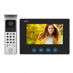 ORNO 7 "VIDEO DURŲ TELEFONŲ RINKINYS SU JUODA KLAVIATŪRA