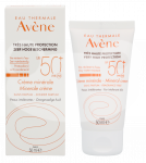 "Avene" labai auk&scaron;tos apsaugos mineralinis kremas Spf50+ 50ml