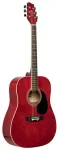 Akustinė gitara Stagg SA20D Raudonas