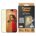 Panzer Glass PanzerGlass | Ekrano apsauga | Apple | iPhone 15 Pro | Stiklas | I&scaron;valyti | Itin platus pritaikymas; Lengvas montavimas; Atsparus pir&scaron;tų atspaudams; Anti-mėlynas &scaron;viesa; Neatspindintis; Apsaugo nuo pageltimo | Akių priežiūra