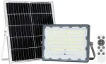 200W LED prožektorius su saulės baterija TIARA, pilkas, 4000K