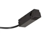 Užbaigimas su užmaitinimo galimybe, 150cm laidas, magnetinėms sistemoms SPECTRA LIGHTING INSIGHT, juodas
