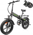 Elektrinis dviratis Kaisda K2M 20", 500W, 13Ah, juodas
